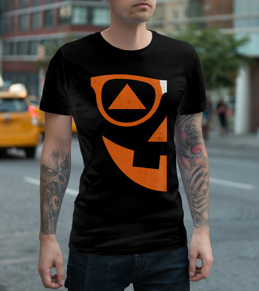 Jack O Lantern Sunglasses Icon Coup T-Shirt