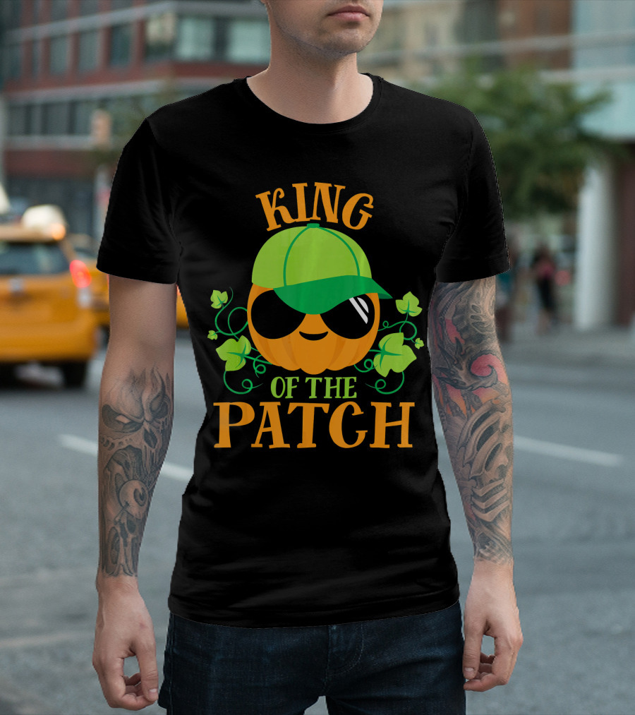 KING OF THE PATCH PUMPKIN MATCHING FAMIL T-Shirt
