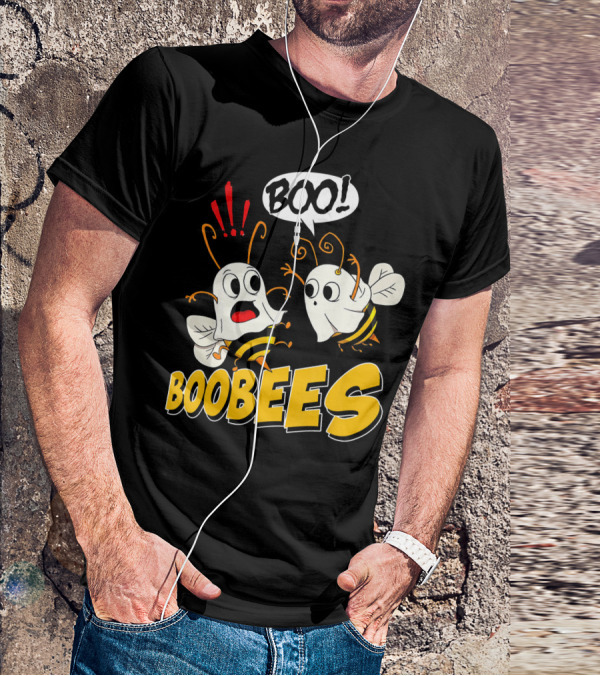 BOO Boobees Happy Halloween Day T-Shirt