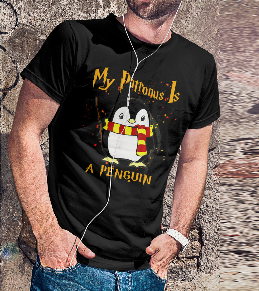 My Patronus Is A Penguin Wizardry Magic T-Shirt