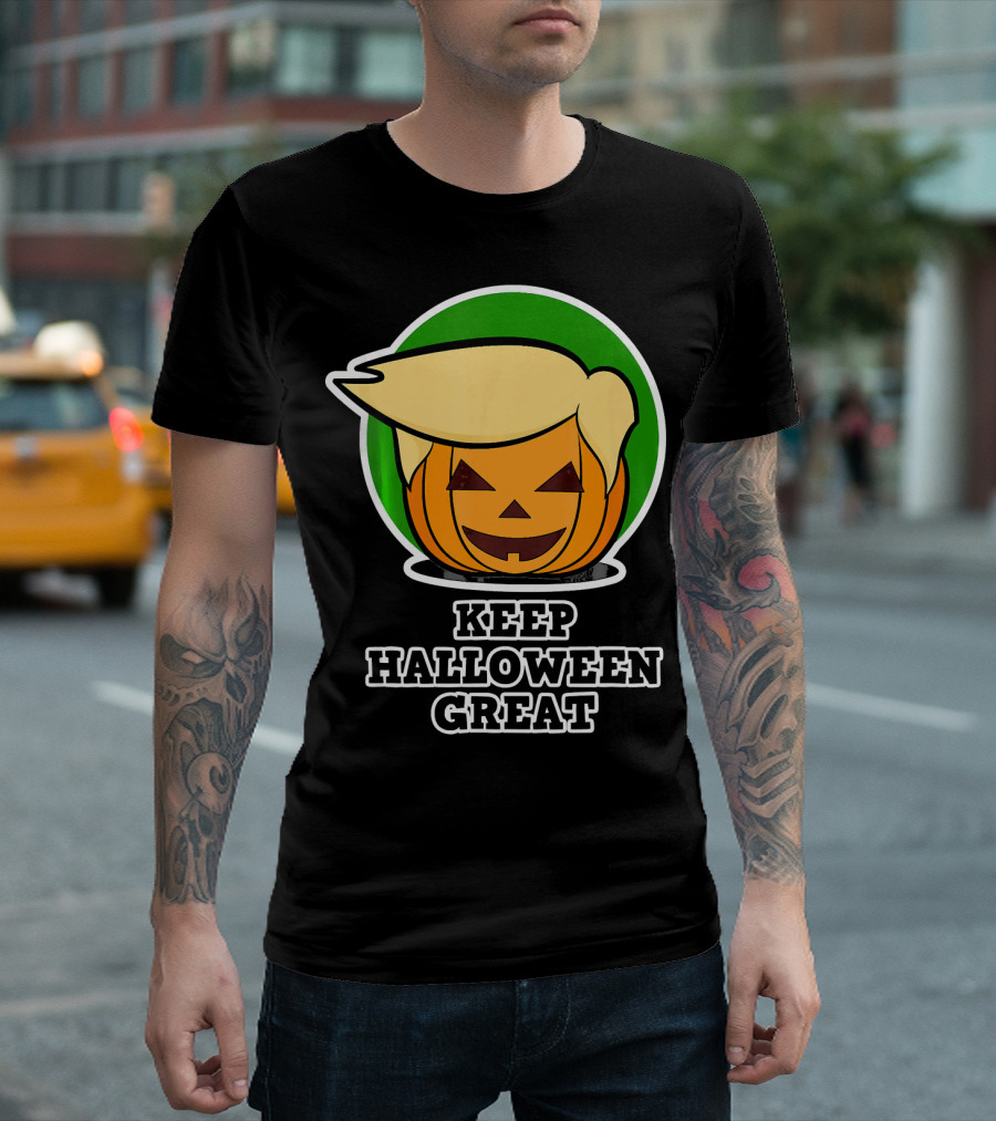 Keep Halloween Great Trumpkin Party For Trump T-Shirt