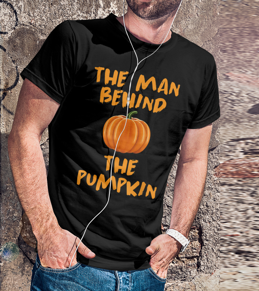 Halloween The Man Behind The Pumpkin T-Shirt