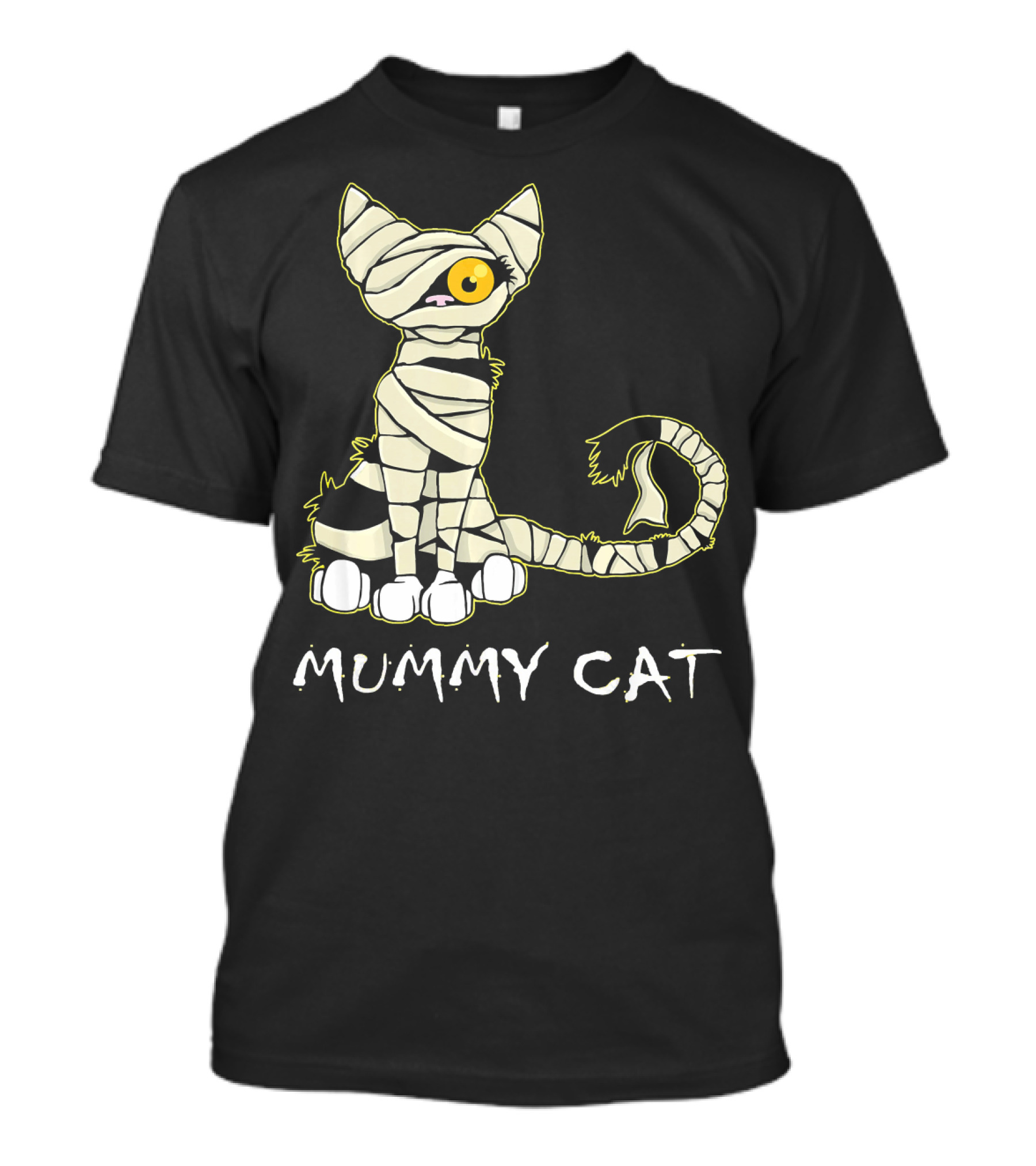 Mummy Cat Black Cat Mummy T-Shirt