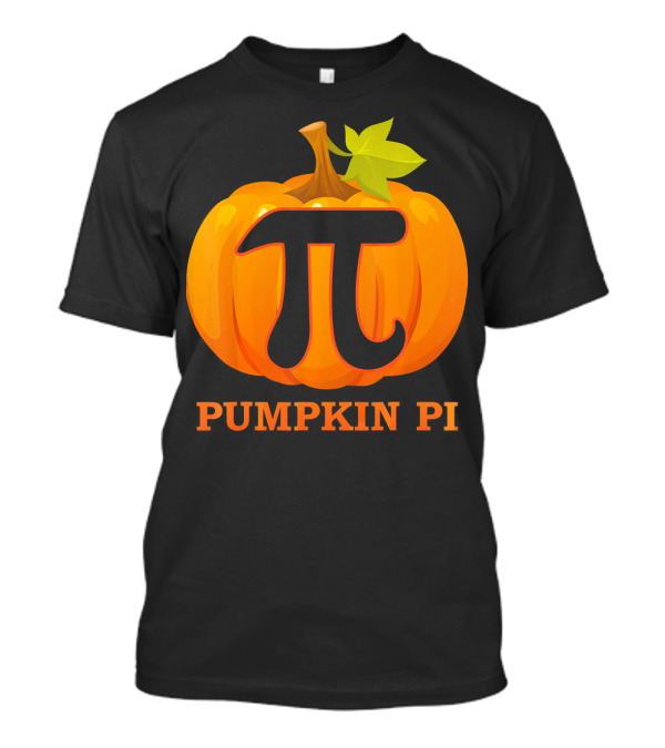 Pumpkin Pi Halloween Costume Math Pie T-Shirt