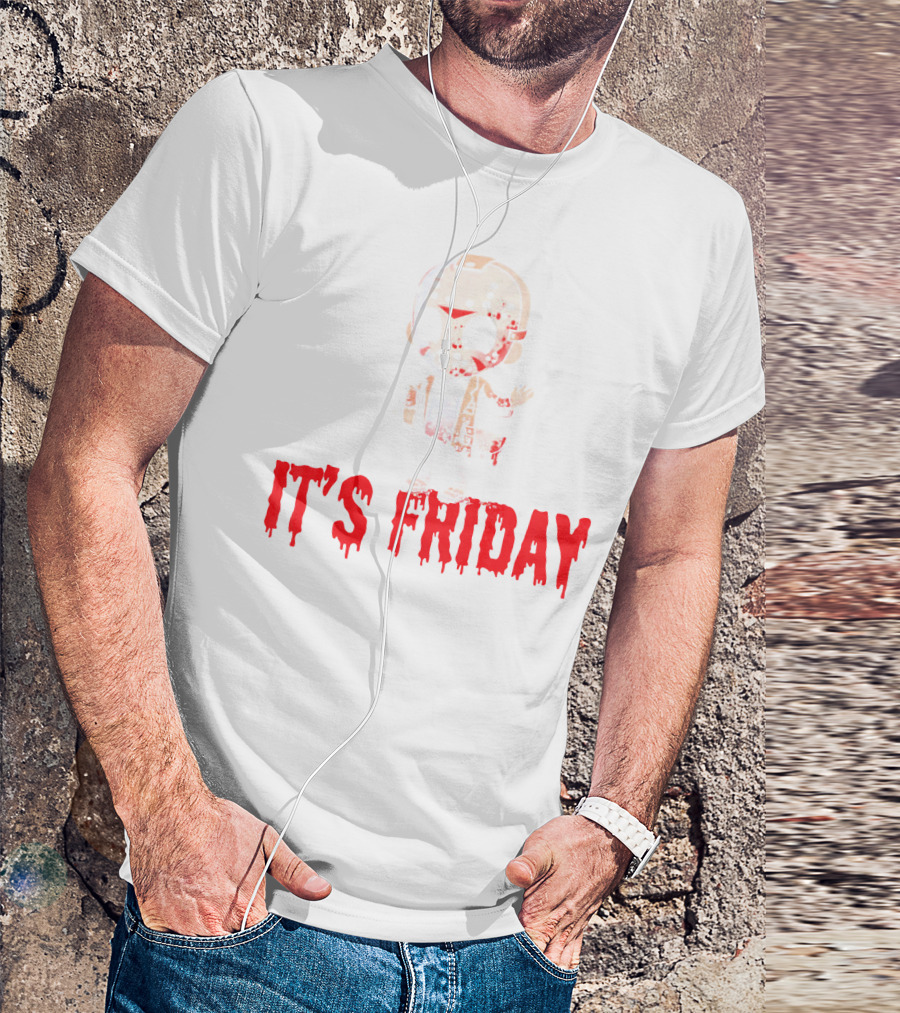 It's Friday Funny Halloween Horror T-Shirt