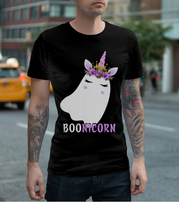 Boonicorn Unicorn Halloween T-Shirt