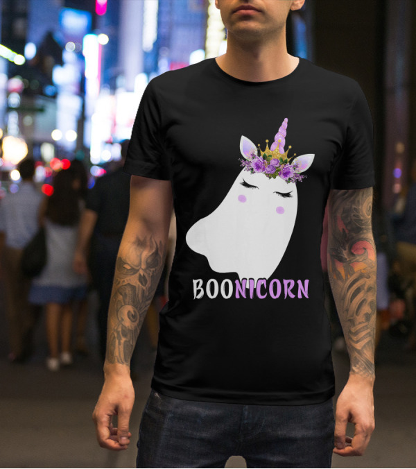 Boonicorn Unicorn Halloween T-Shirt