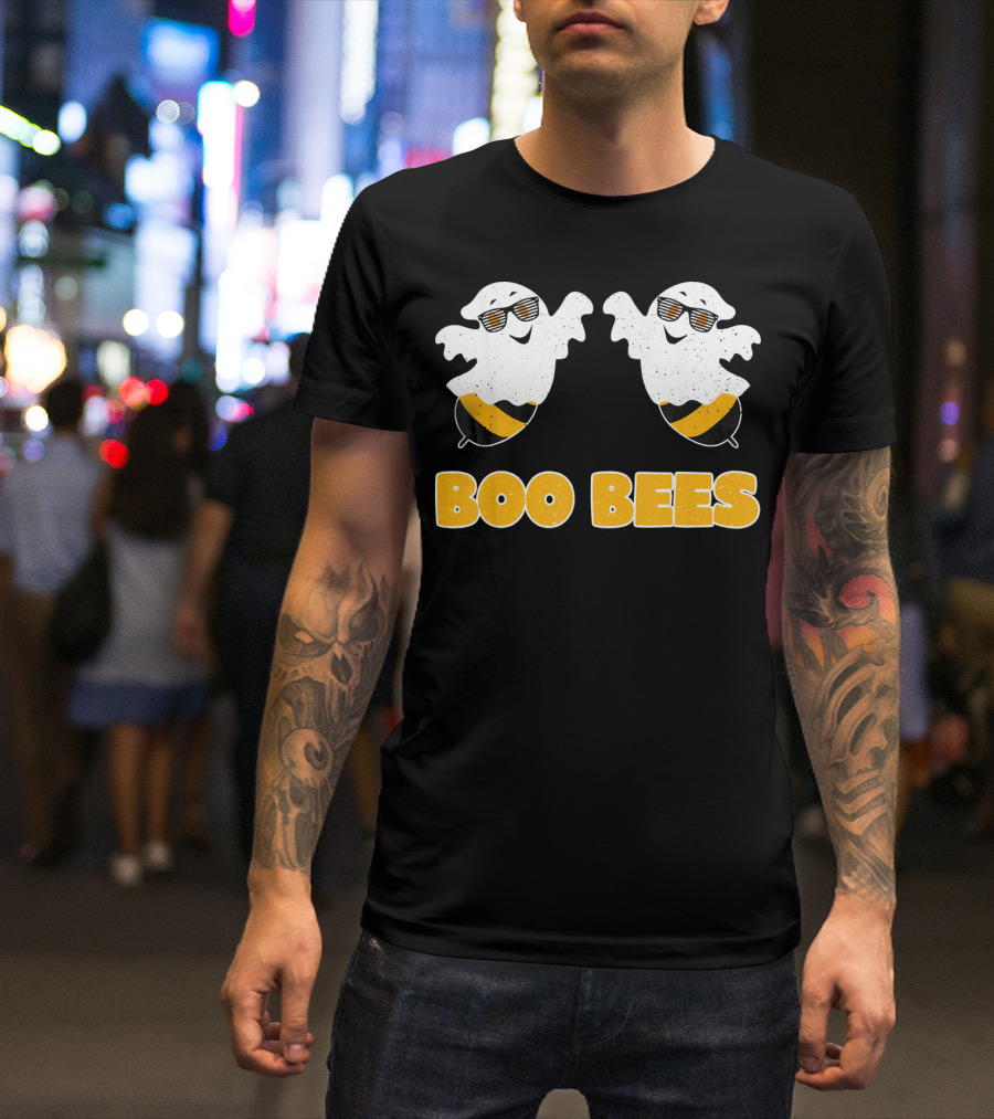 Boo Bees Ghosts With Sunglasses Matching T-Shirt