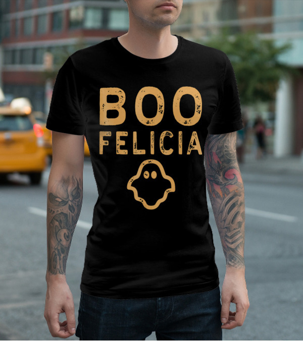 Boo Felicia Halloween Ghost T-Shirt