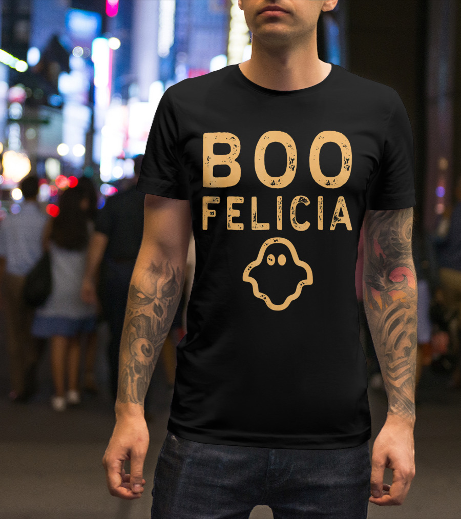 Boo Felicia Halloween Ghost T-Shirt