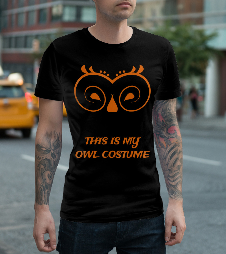 This Is My Owl Costume Halloween Owl Perfect Costume T-Shirt