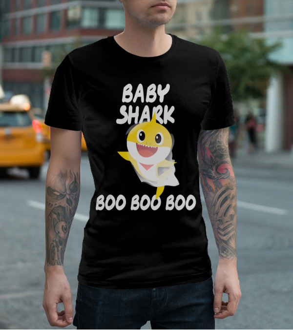 Baby Shark Halloween Boo Boo Boo T-Shirt