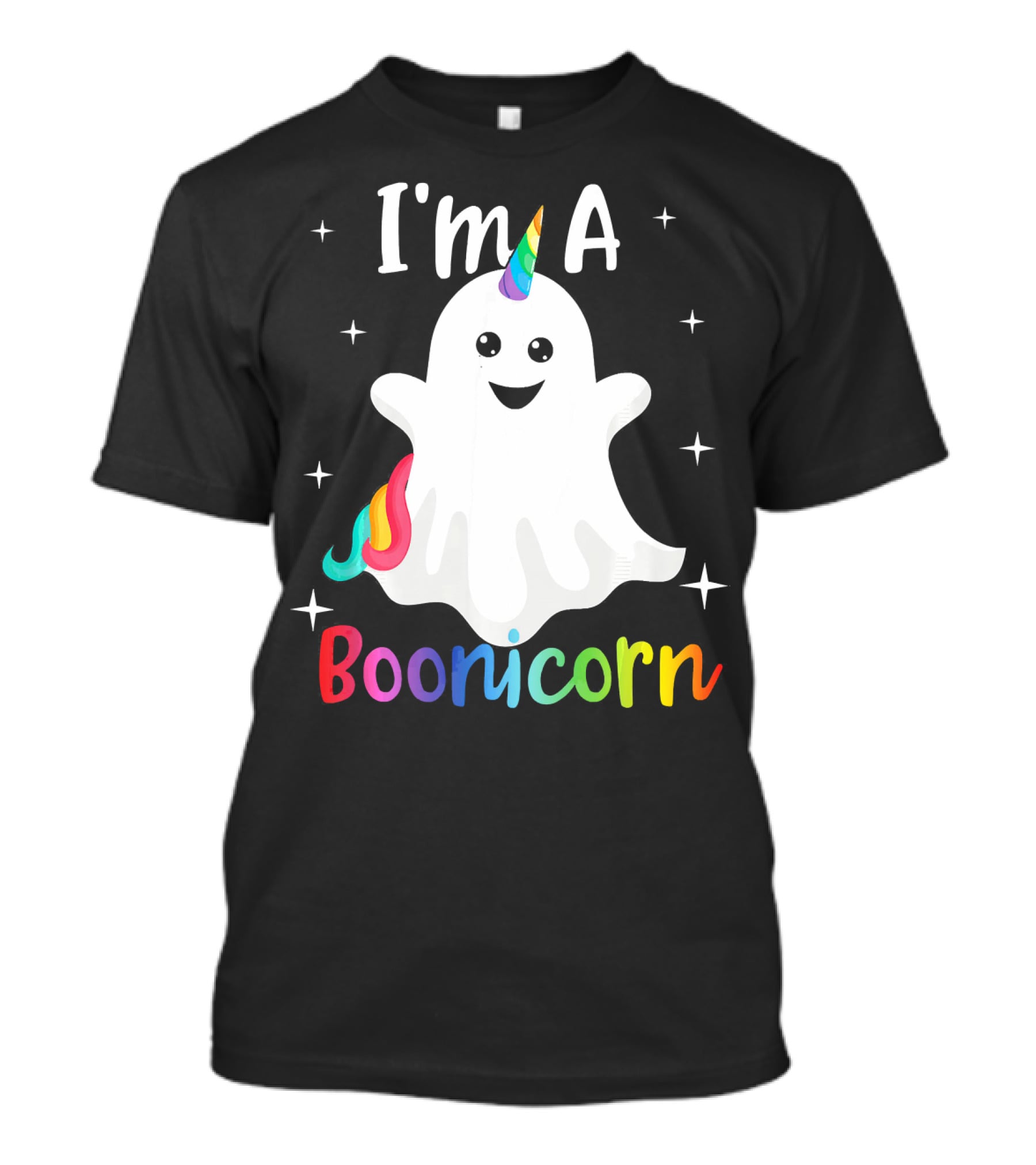I'm A Boonicorn Cute Halloween Funny Unicorn Ghost T-Shirt