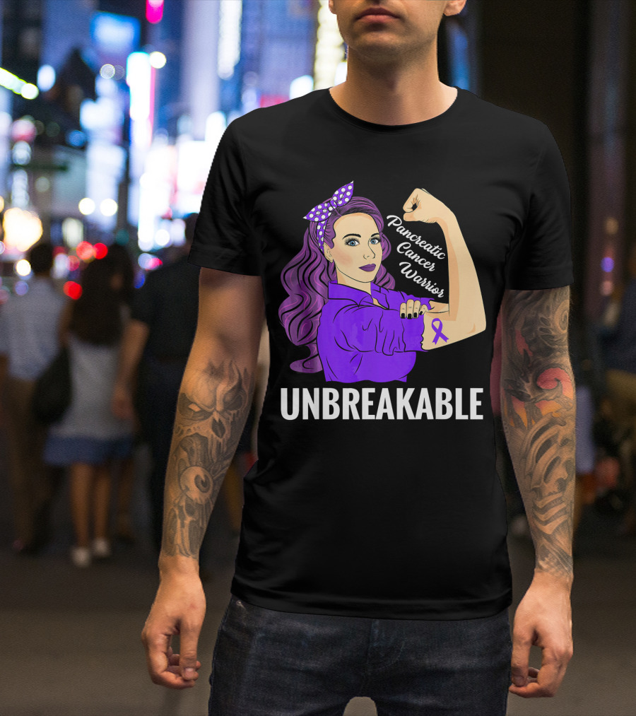 Unbreakable Pancreatic Cancer Warriors T-Shirt