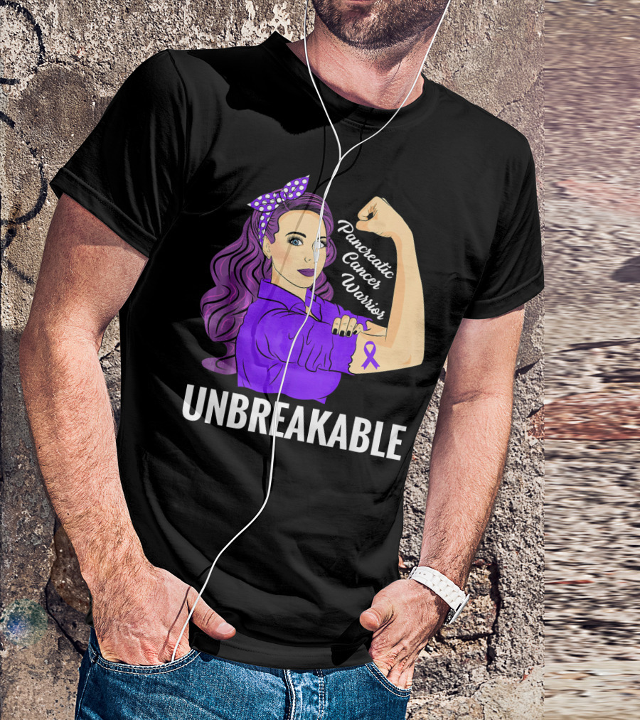 Unbreakable Pancreatic Cancer Warriors T-Shirt