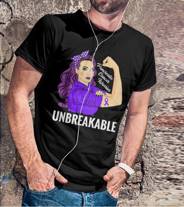 Unbreakable Pancreatic Cancer Warriors T-Shirt