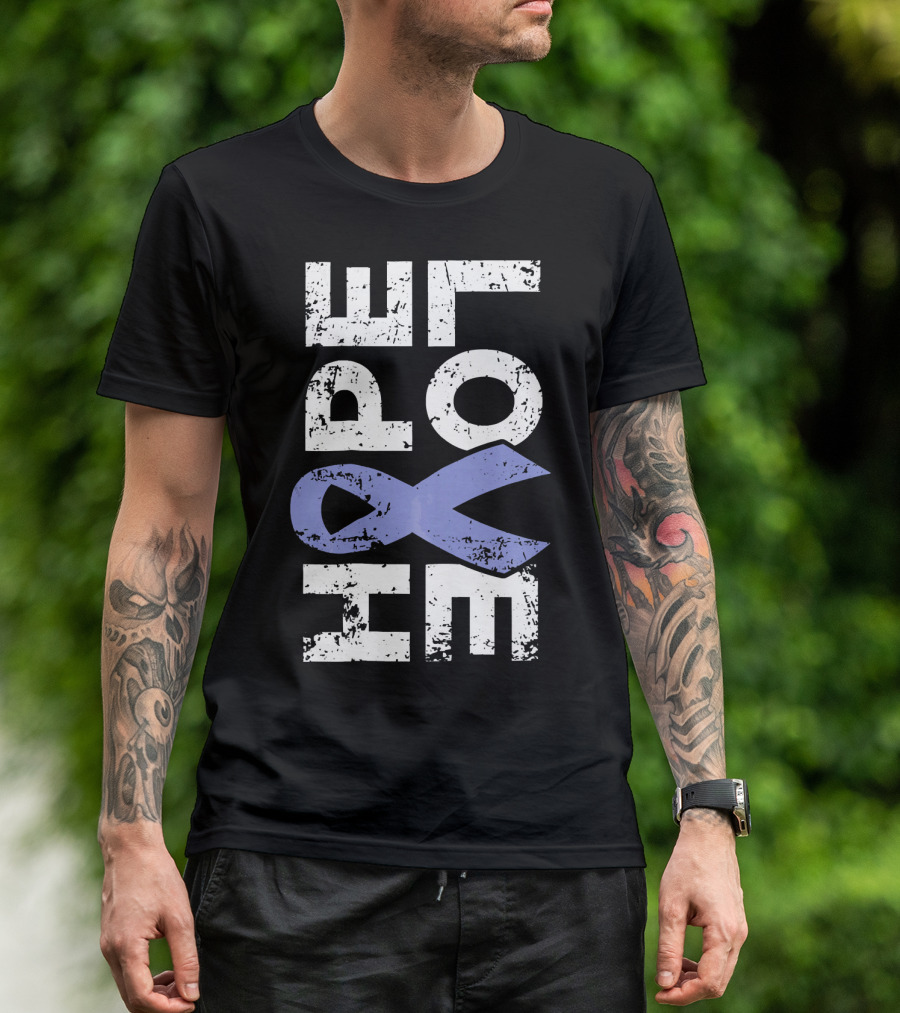 Hope Love Stomach Cancer T-Shirt
