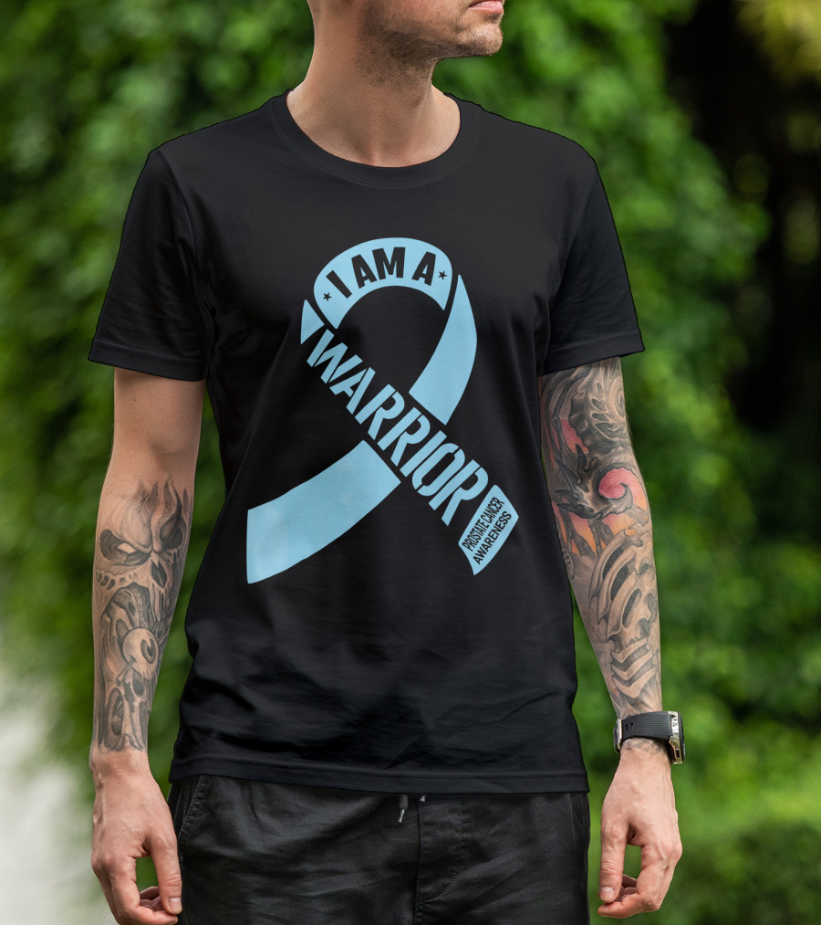 I Am A Warrior Prostate Cancer Awareness T-Shirt