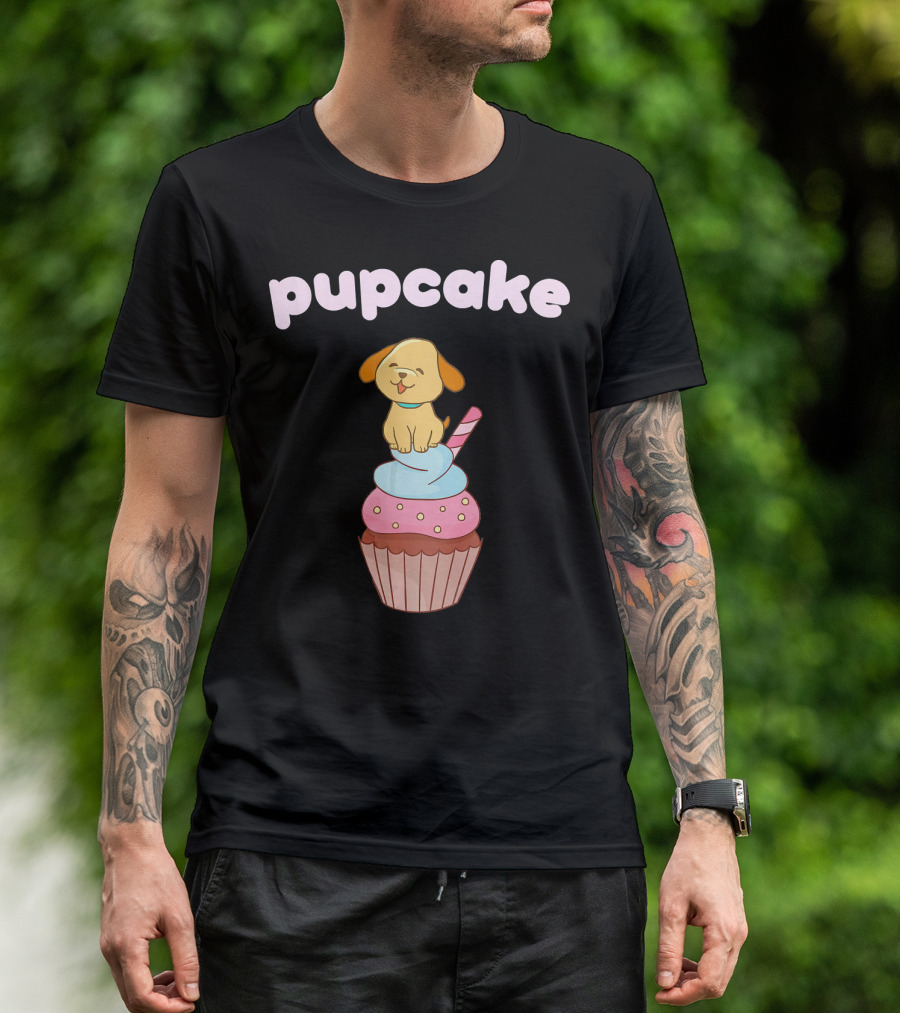 Pupcake Cute Cupcake Puppy Love T-Shirt