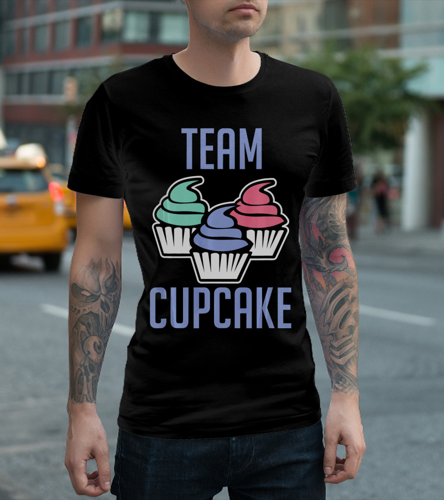 Team Cupcake Bakery Goods Cupcake Lover T-Shirt