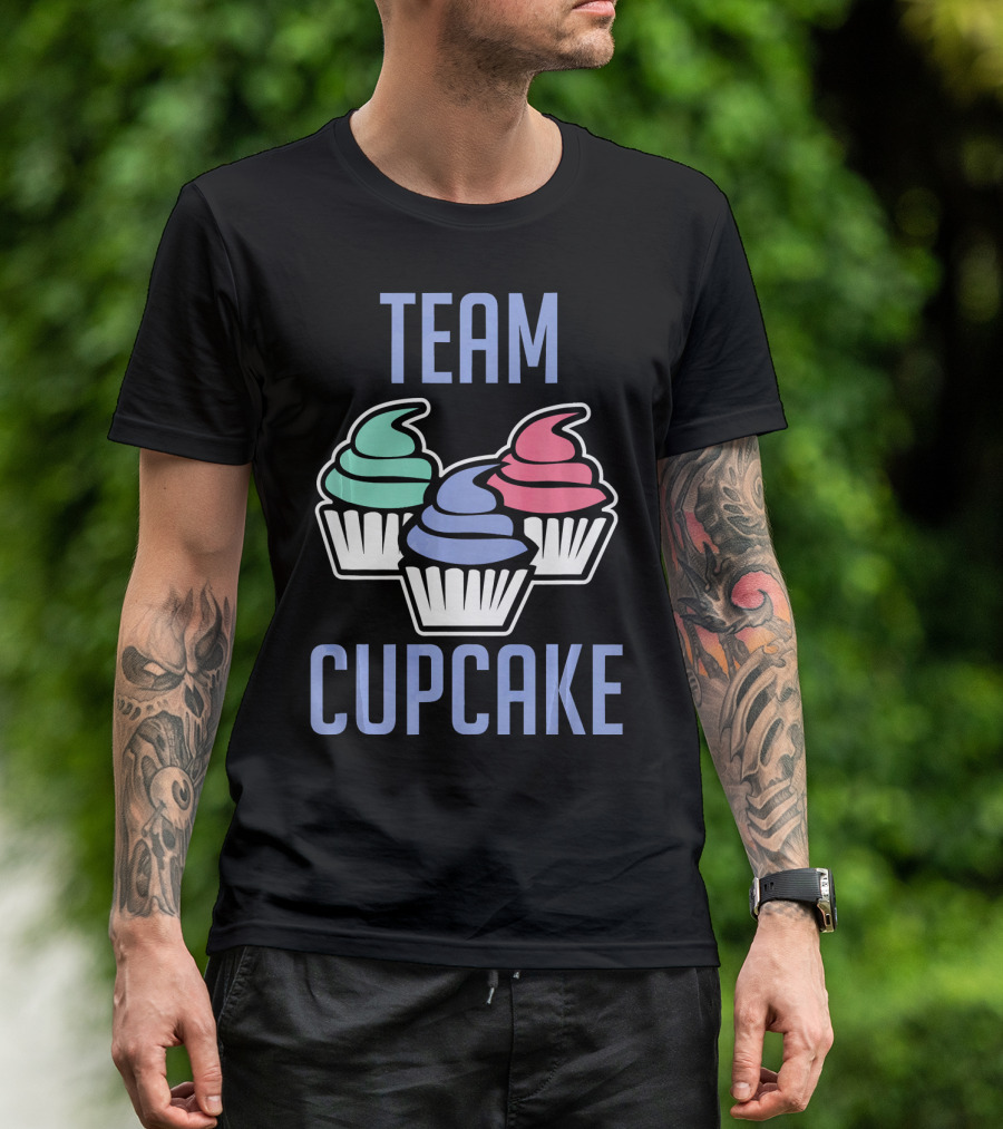 Team Cupcake Bakery Goods Cupcake Lover T-Shirt