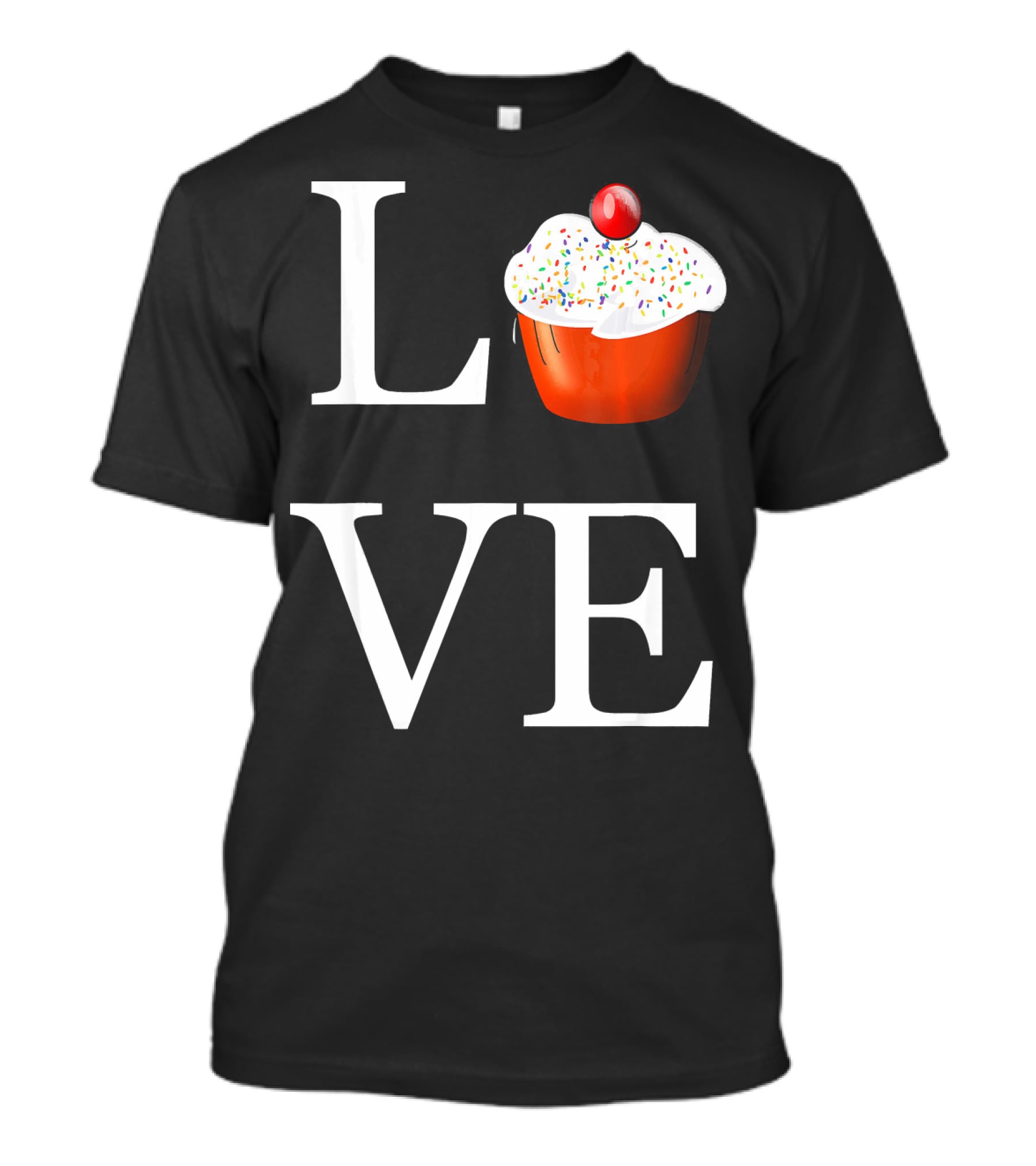 Love Cupcake Sprinkle Delight I Love Cupcakes T-Shirt