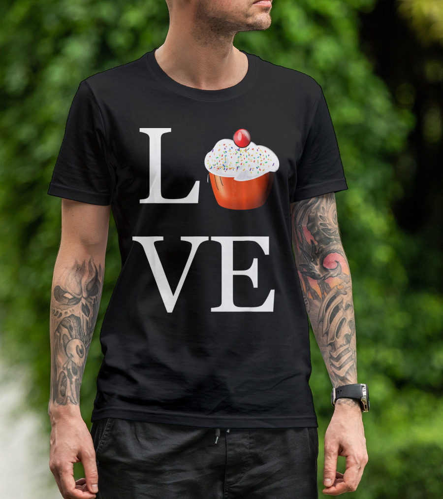 Love Cupcake Sprinkle Delight I Love Cupcakes T-Shirt
