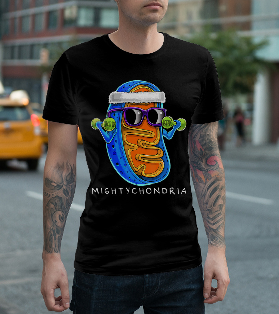 Mightychondria ATP Cellular Biology Science T-Shirt