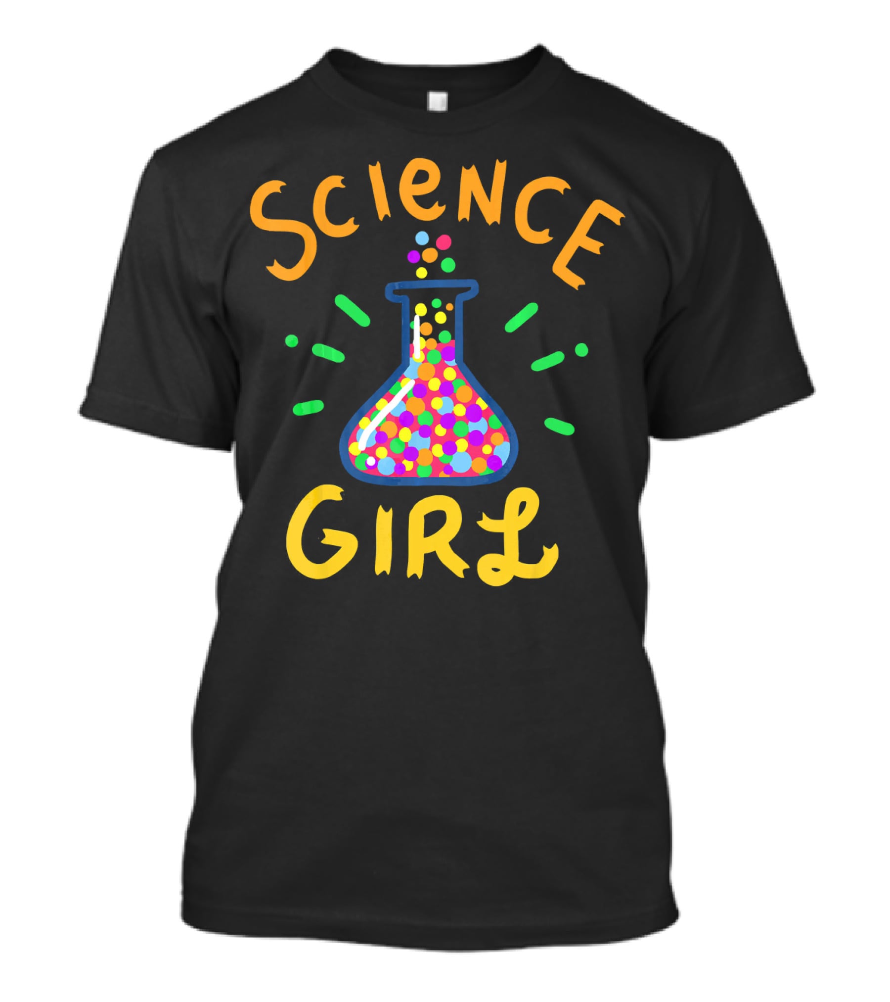 Science Girl Chemistry Beaker T-Shirt