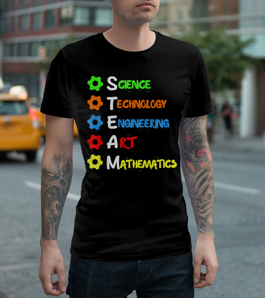 STEAM Science Technology Engineering Art Mathematics T-Shirt