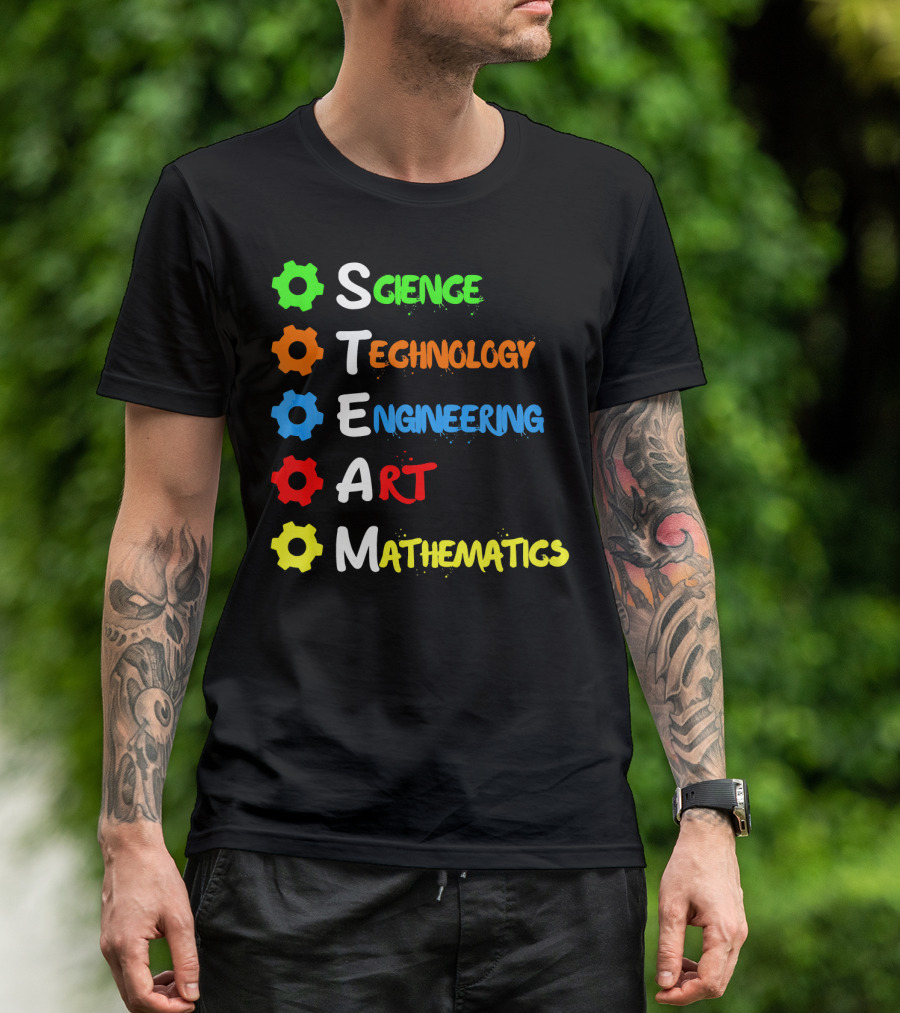 STEAM Science Technology Engineering Art Mathematics T-Shirt