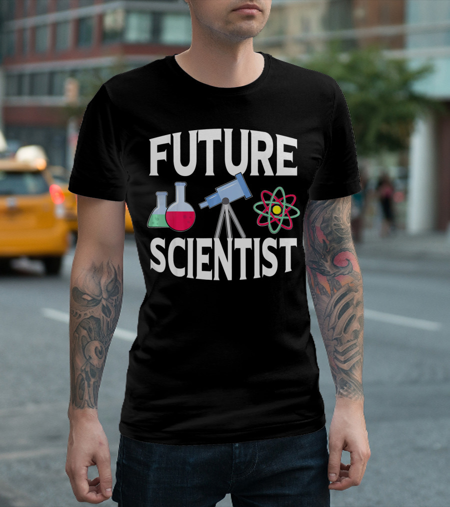 Future Scientist Chemistry Physics Astronomy T-Shirt