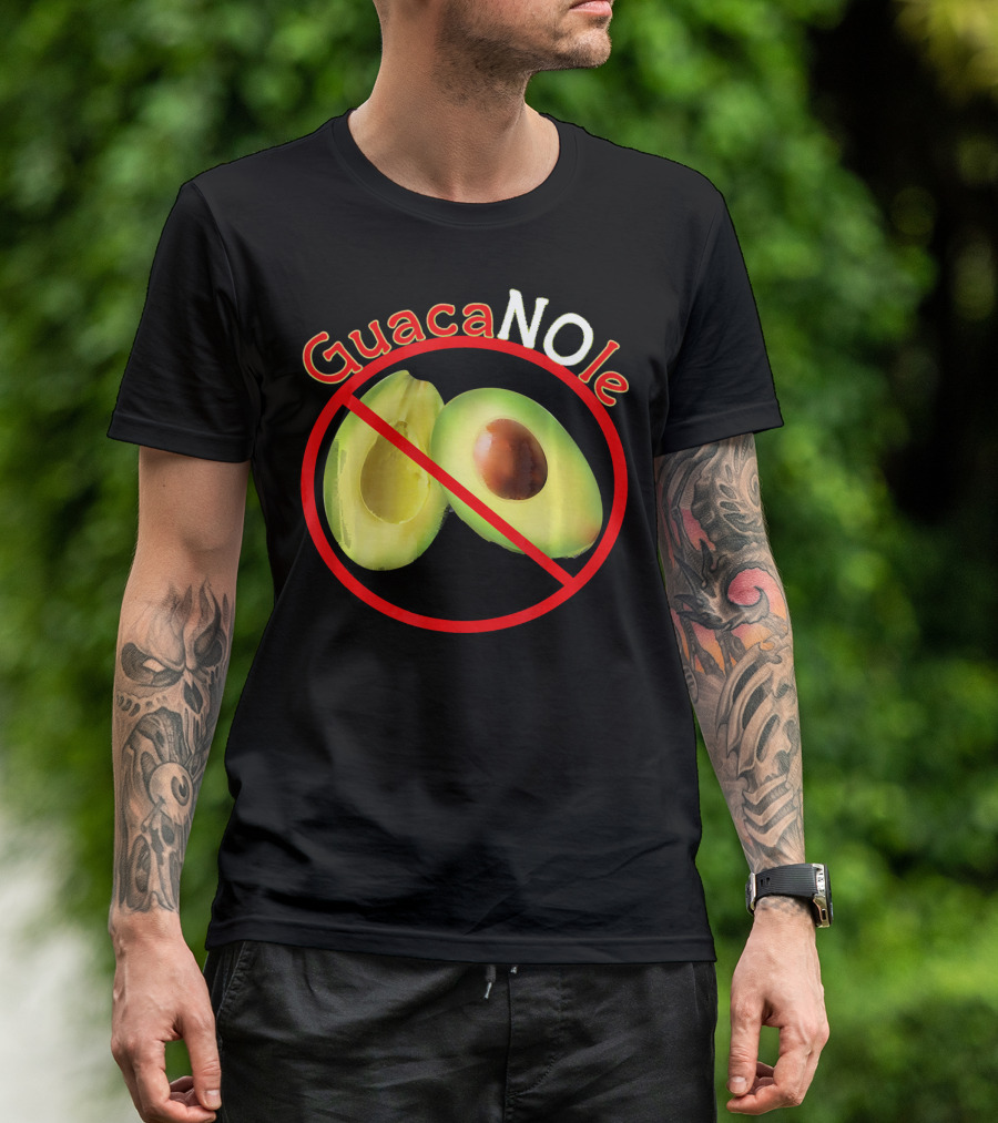 GuacaNOle No Avocados Guacamole T-Shirt