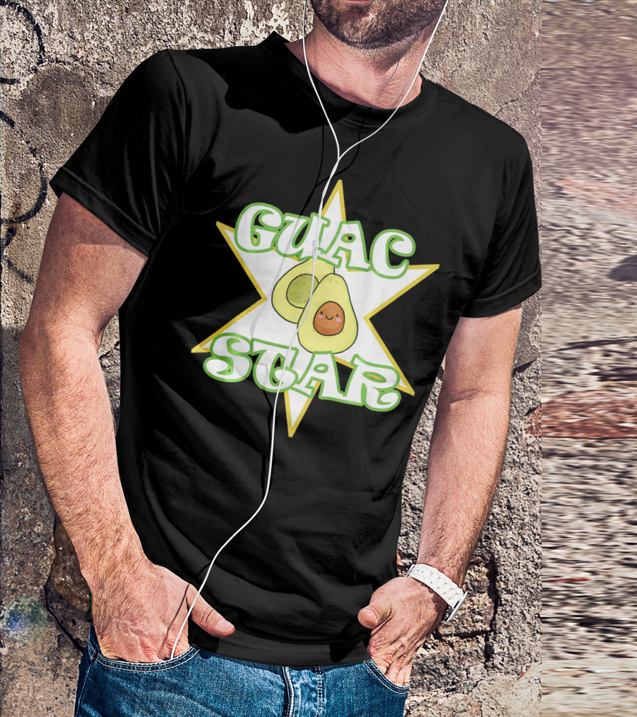 Guac Star Avocado Guacamole Men T-Shirt
