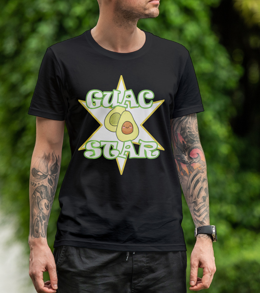 Guac Star Avocado Guacamole Men T-Shirt