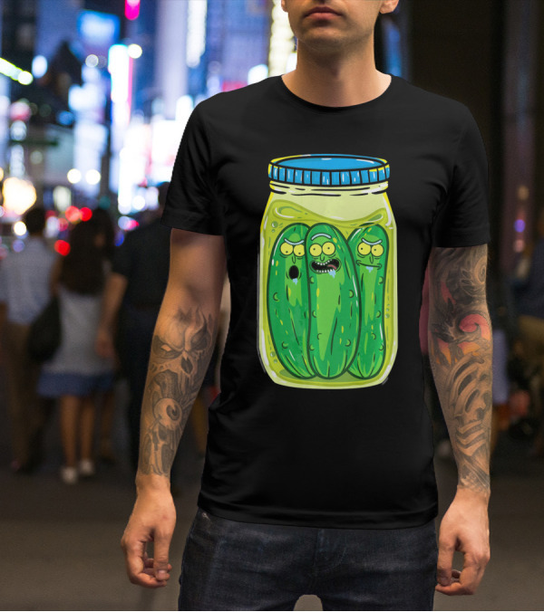 Pickle Rick Jar Rick And Morty三 T-Shirt