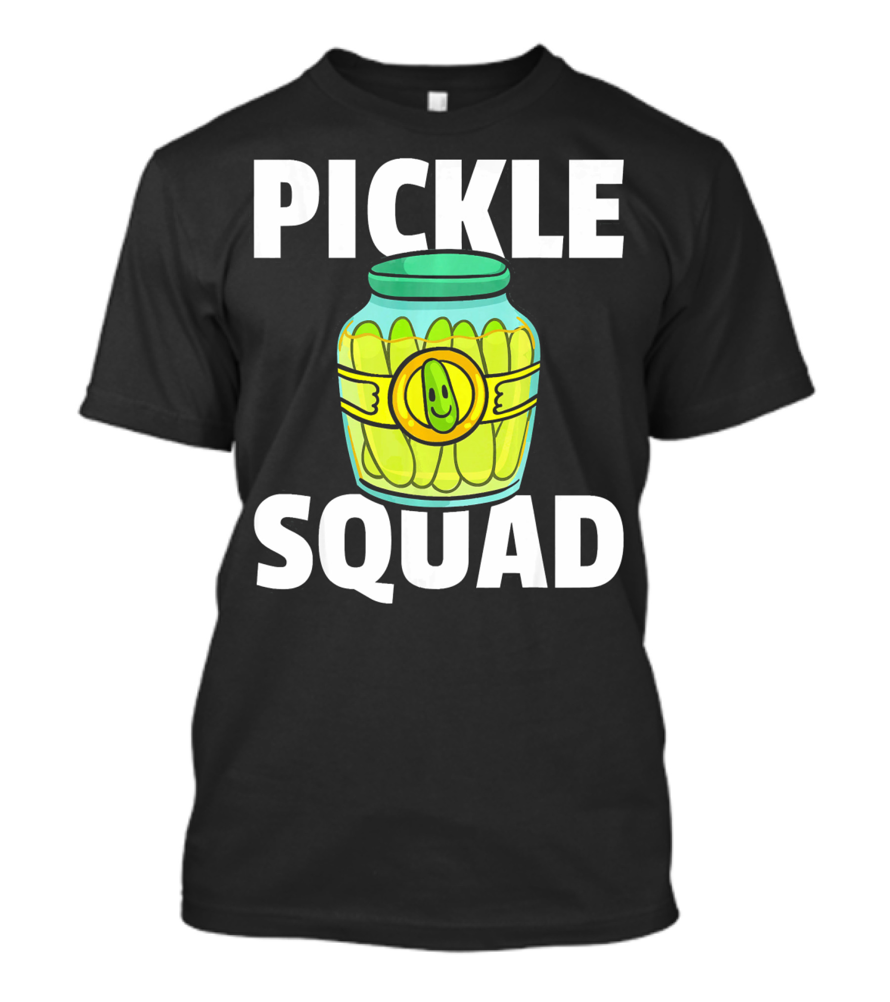 Pickle Squad Happy Pickle Jar T-Shirt