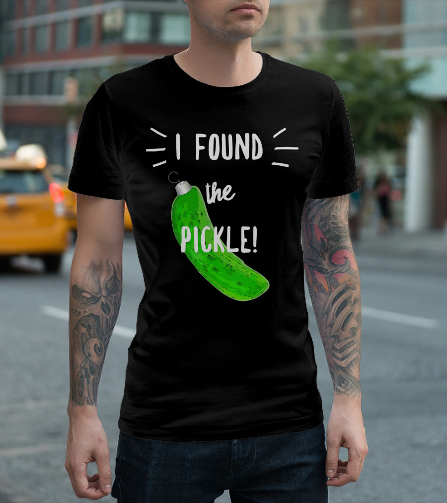 I Found The Pickle German Christmas T-Shirt