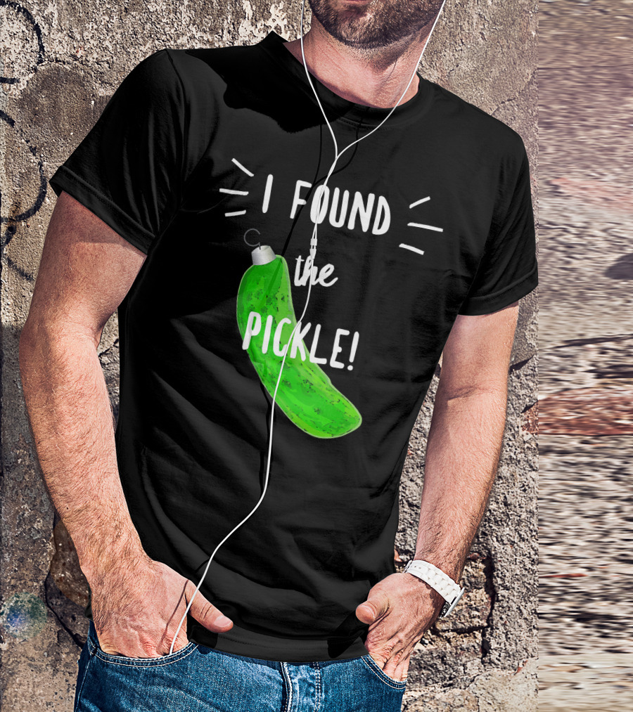 I Found The Pickle German Christmas T-Shirt