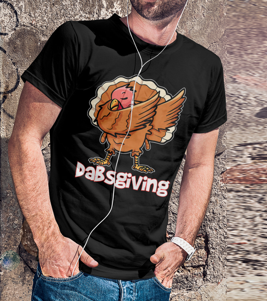 Dabsgiving Dabbing Turkey T-Shirt