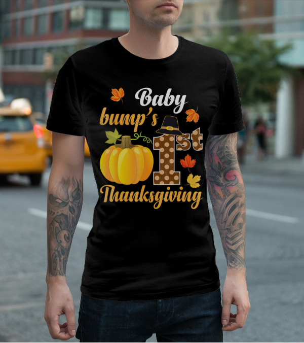 Baby Bump's 1st Thanksgiving T-Shirt