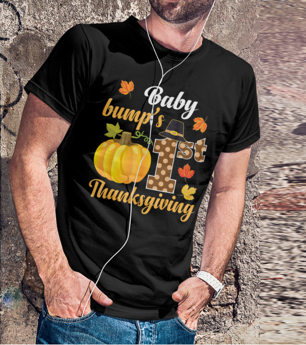 Baby Bump's 1st Thanksgiving T-Shirt