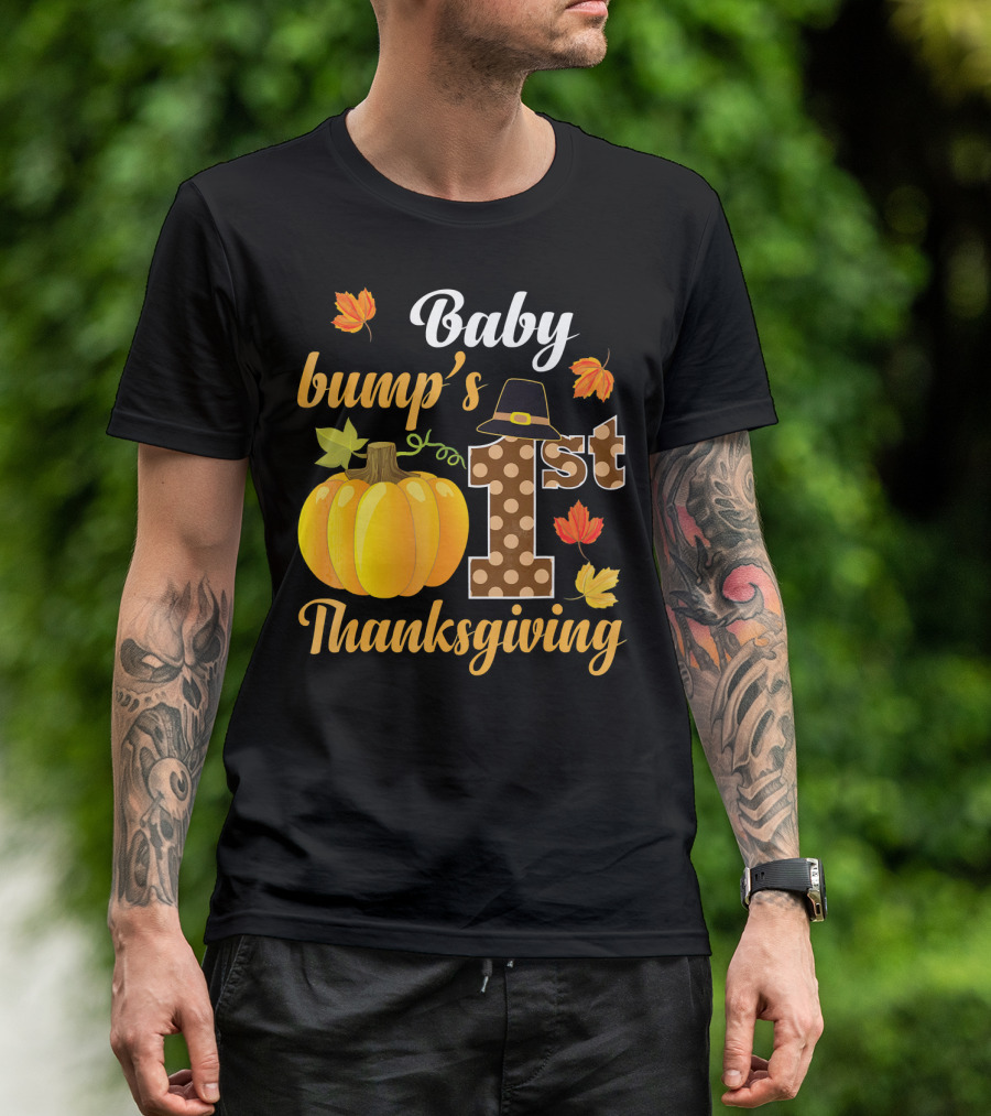 Baby Bump's 1st Thanksgiving T-Shirt