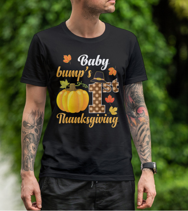 Baby Bump's 1st Thanksgiving T-Shirt