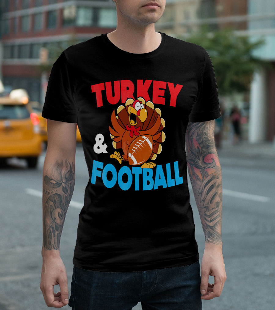 TURKEY AND FOOTBALL T-Shirt