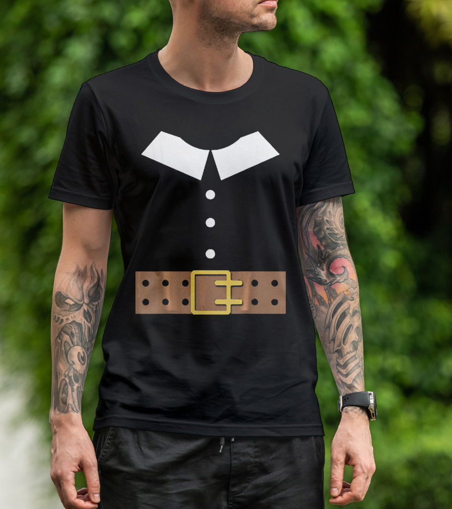 Thanksgiving Pilgrim Costume Belt Turkey Day Classic T-Shirt