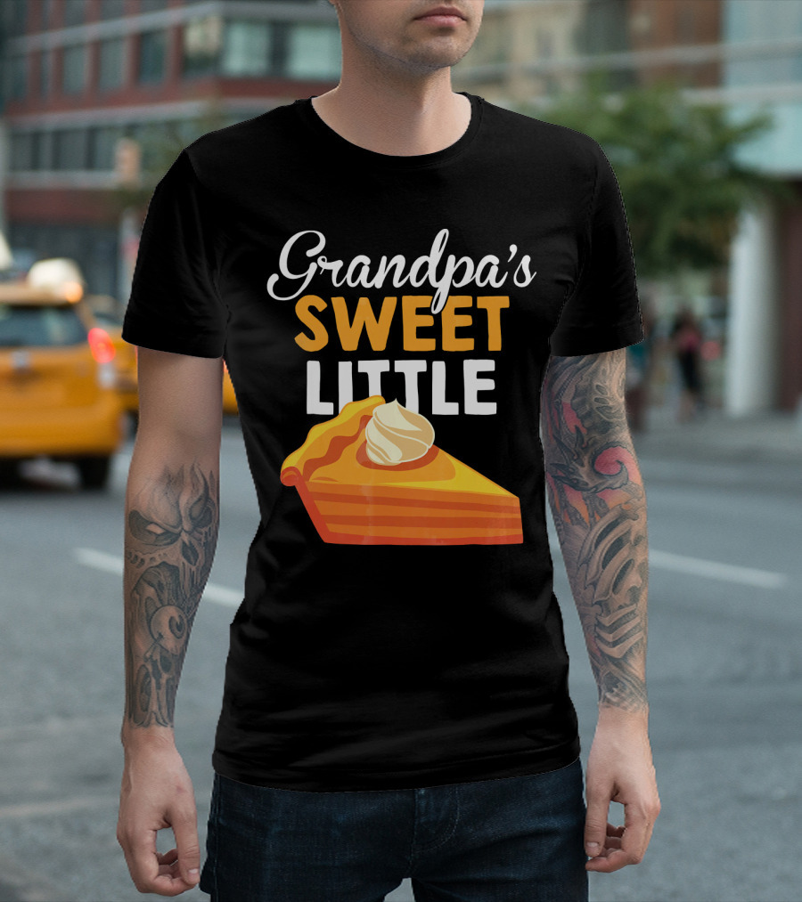 Grandpa's Sweet Little Pumpkin Pie T-Shirt