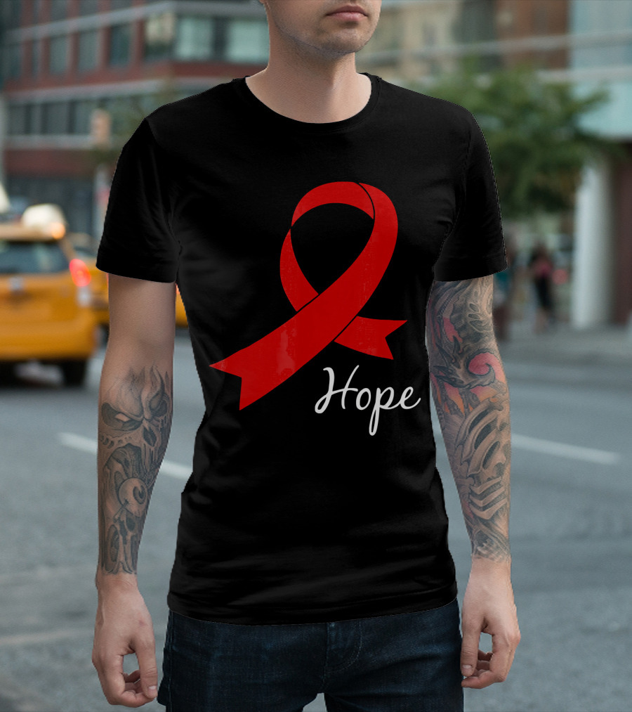 Hope Aids World Aids Day T-Shirt