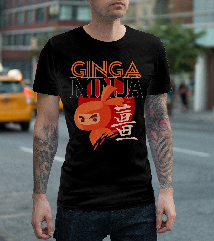 Ginga Ninja Cool Redhead T-Shirt