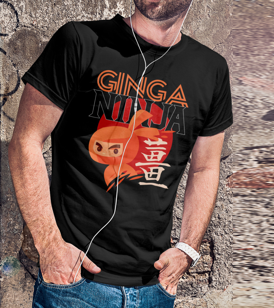 Ginga Ninja Cool Redhead T-Shirt